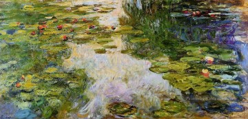  claude art - Nymphéas X Claude Monet Fleurs impressionnistes